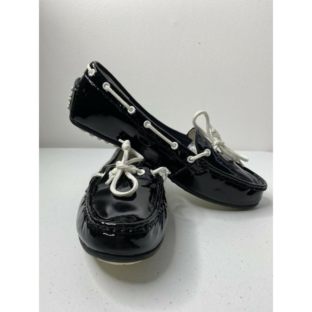 Cole Haan Grant LTE Black Patent Leather Loafers Size 7.5